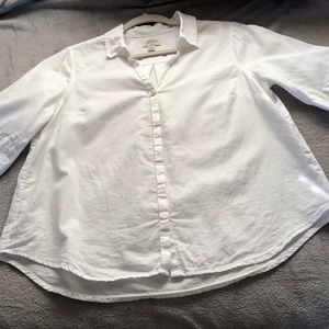 J. Crew 100% cotton top